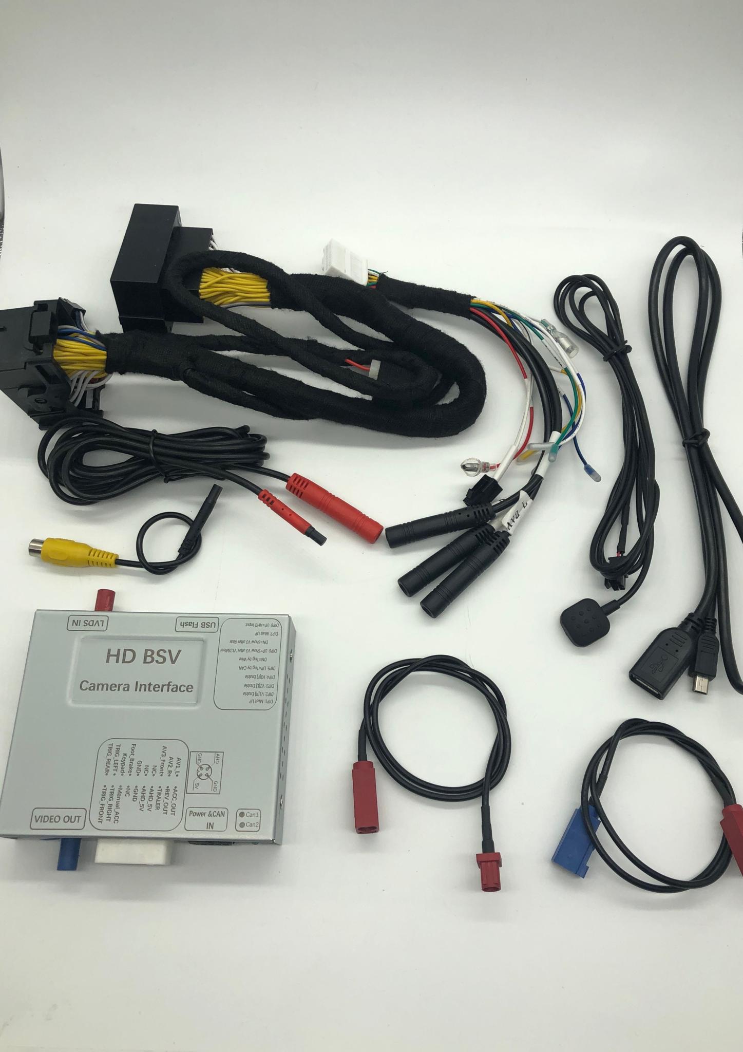 2019 Jeep Wrangler JL 7” HD FRONT/SIDE camera input module - Backup Camera