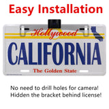 Rearview Mirror Backup Monitor Display w/Camera Kit - Backup Camera