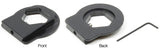Dodge/Ram Trucks/Chrysler tri-lobe rearview mirror adapter mount - Backup Camera