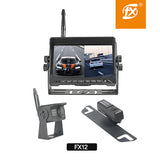 RV Backup Camera 7'' Monitor Two Channel Digital Wireless DVR Camera kit - Backup Camera 