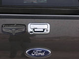 2005-2013 Ford F-Series Chrome Tailgate Handle Rear view Back Up Camera with Night Vision and Parking Guidance Lines - Backup Camera