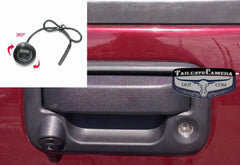2005-2013 Ford F-Series AdjustableTailgate Handle Rear view Back Up Camera with Night Vision and Parking Guidance Lines - Backup Camera