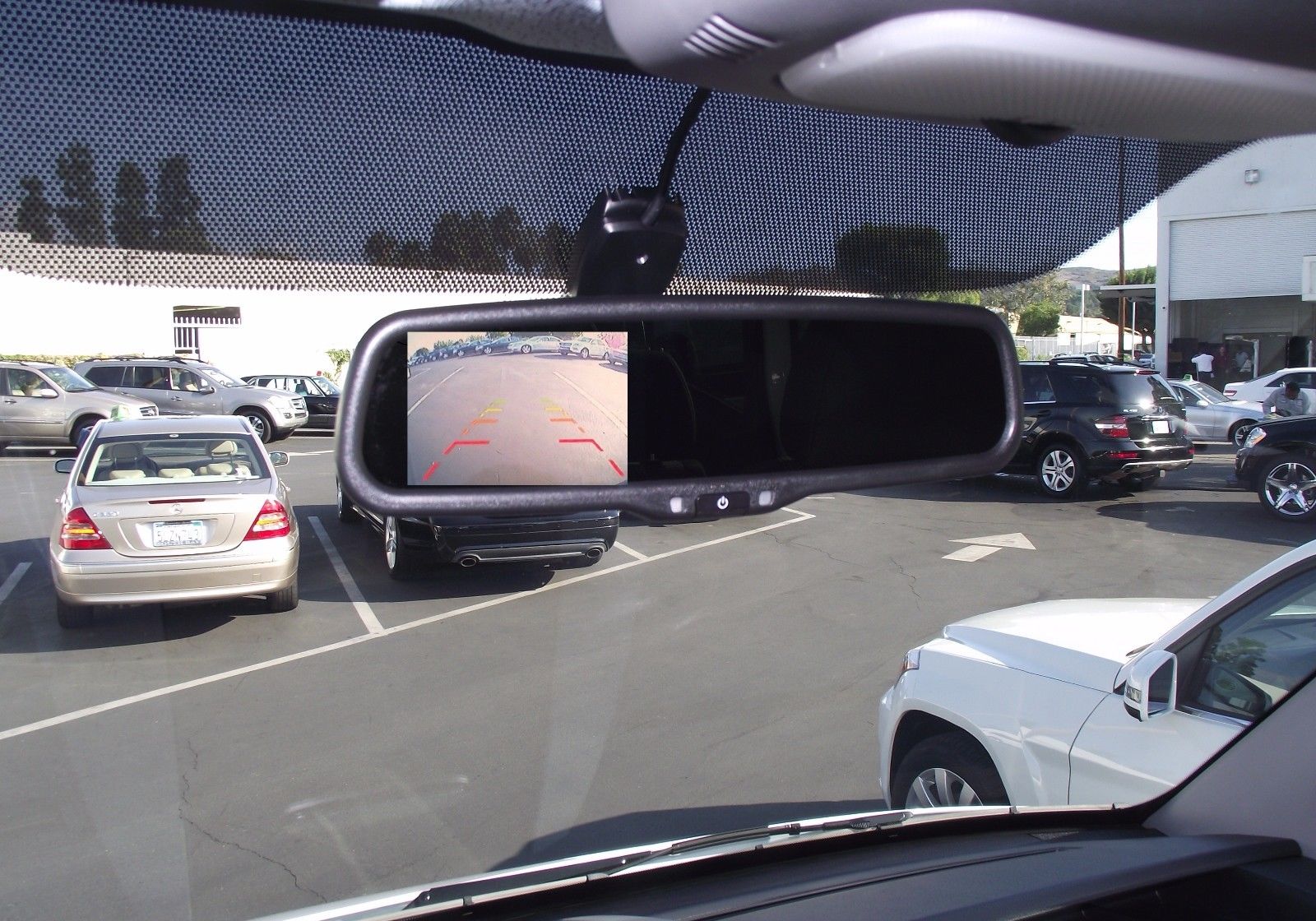 Sprinter 4.3" LCD Mirror - Backup Camera