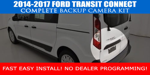 Ford Transit Connect Backup Reverse Camera Kit for 4.2" Display