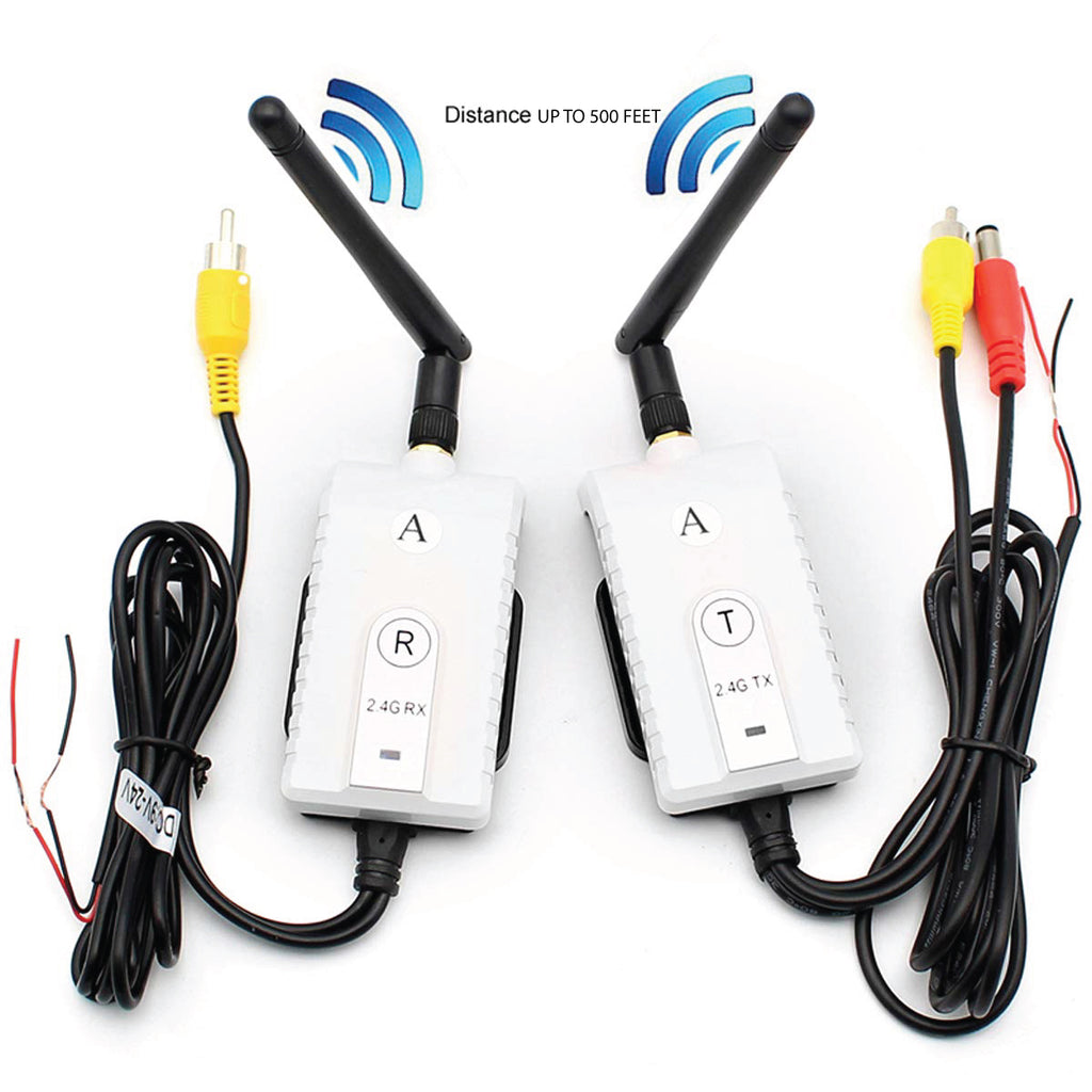 Wireless 2.4GHz Receiver & Transmitter for Backup Camera